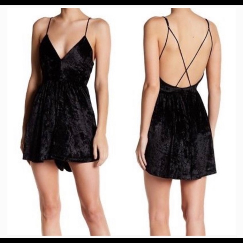 NWT Sam Edelman velvet romper